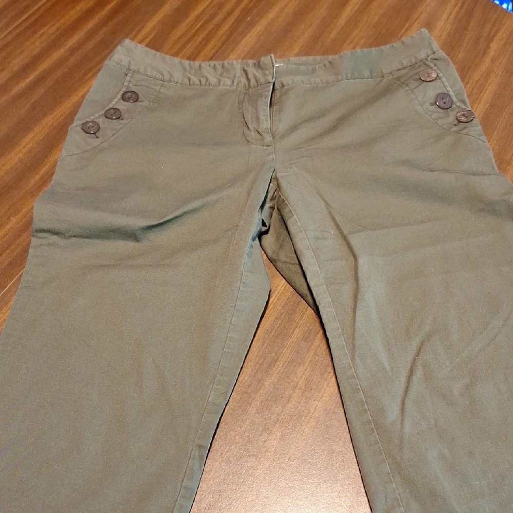 Relativity Green Chinos Versatile Cotton Blend